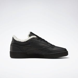 Adidasy Damskie Reebok Club C Revenge Czarne PL 83XRDMB